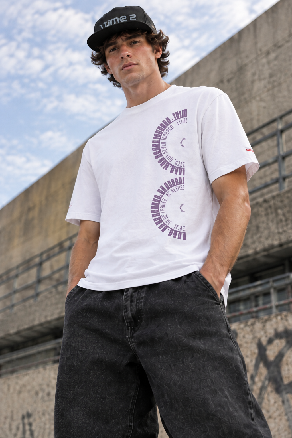 Be Feared: The Core – Organic Cotton Tee – lifestyle photo
