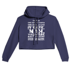 1TIME2 Built for More cropped hoodie