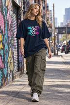 Reality Not Found – Oversized Tee – lifestyle photo