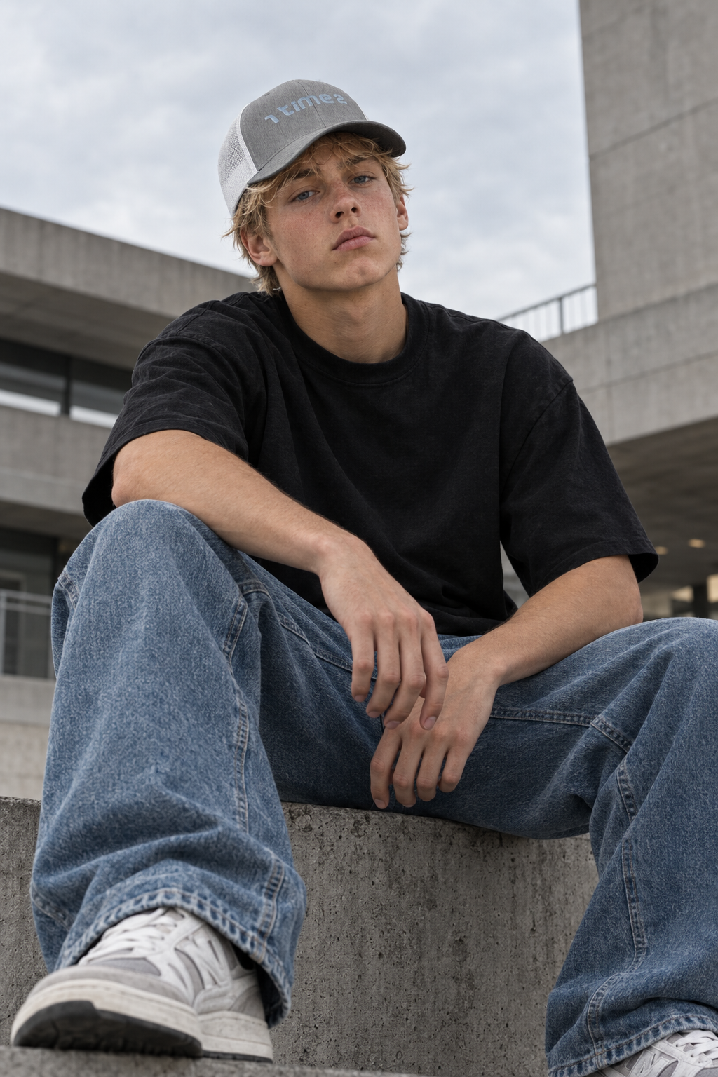 Trucker Cap – lifestyle photo