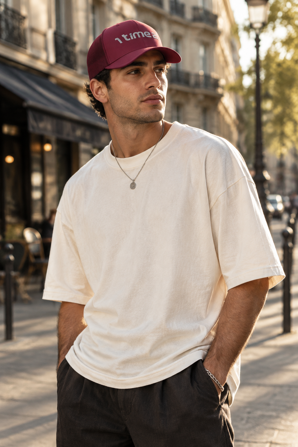 Trucker Cap – lifestyle photo