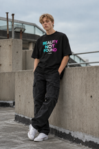 Reality Not Found – Oversized Tee – lifestyle photo