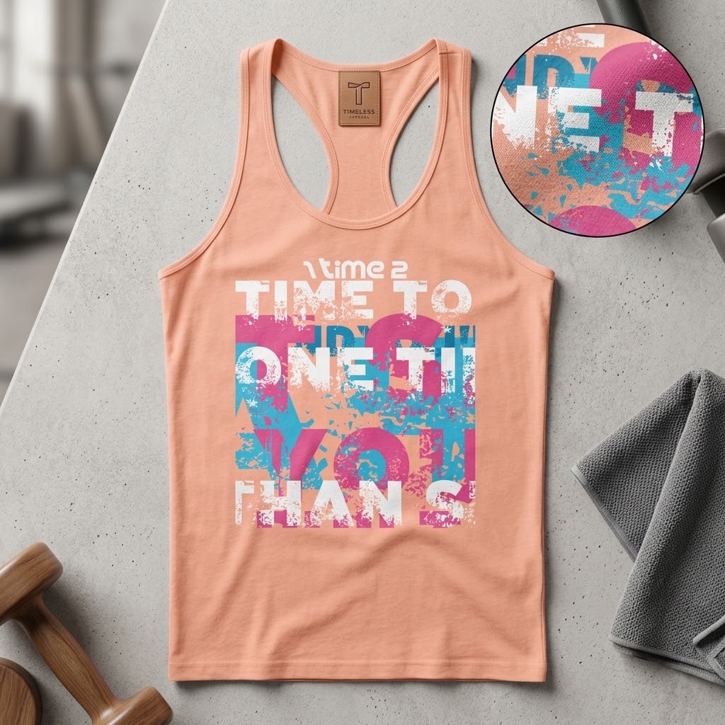 Built for More – Débardeur dos nageur graphique