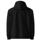1TIME2 Essential Organic Hoodie in Black, back