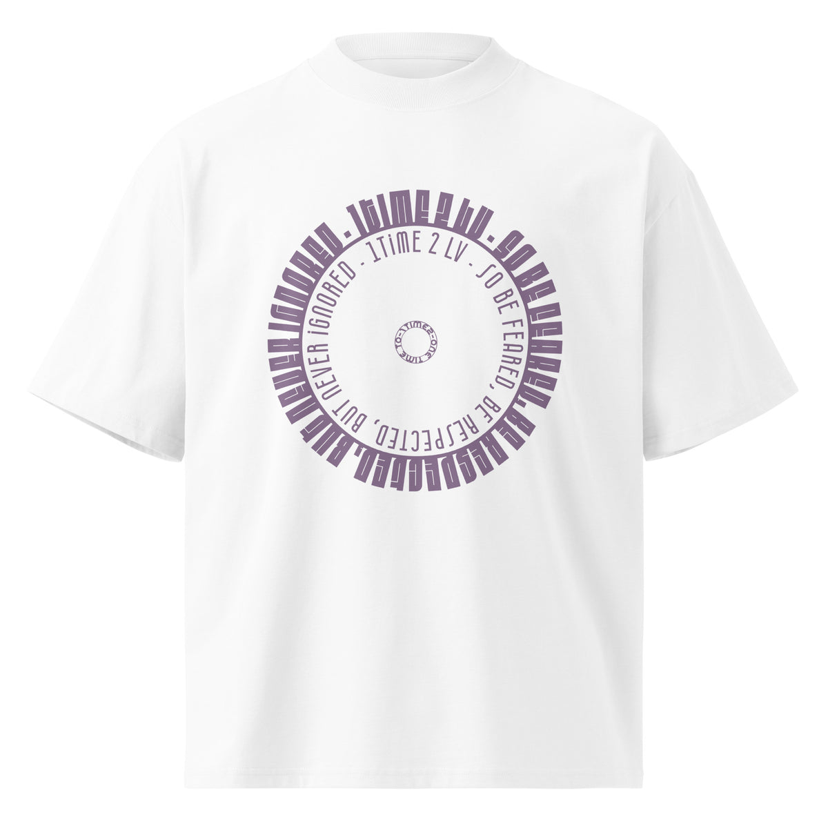 Be Feared Be U – Organic Oversized Tee – product image 16